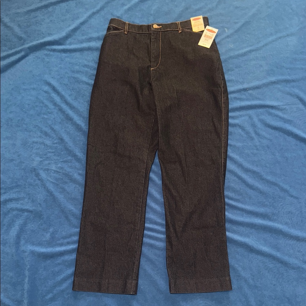 NWT northern reflections size 8 petite stretch, comfort, Dark Blue Denim Jeans